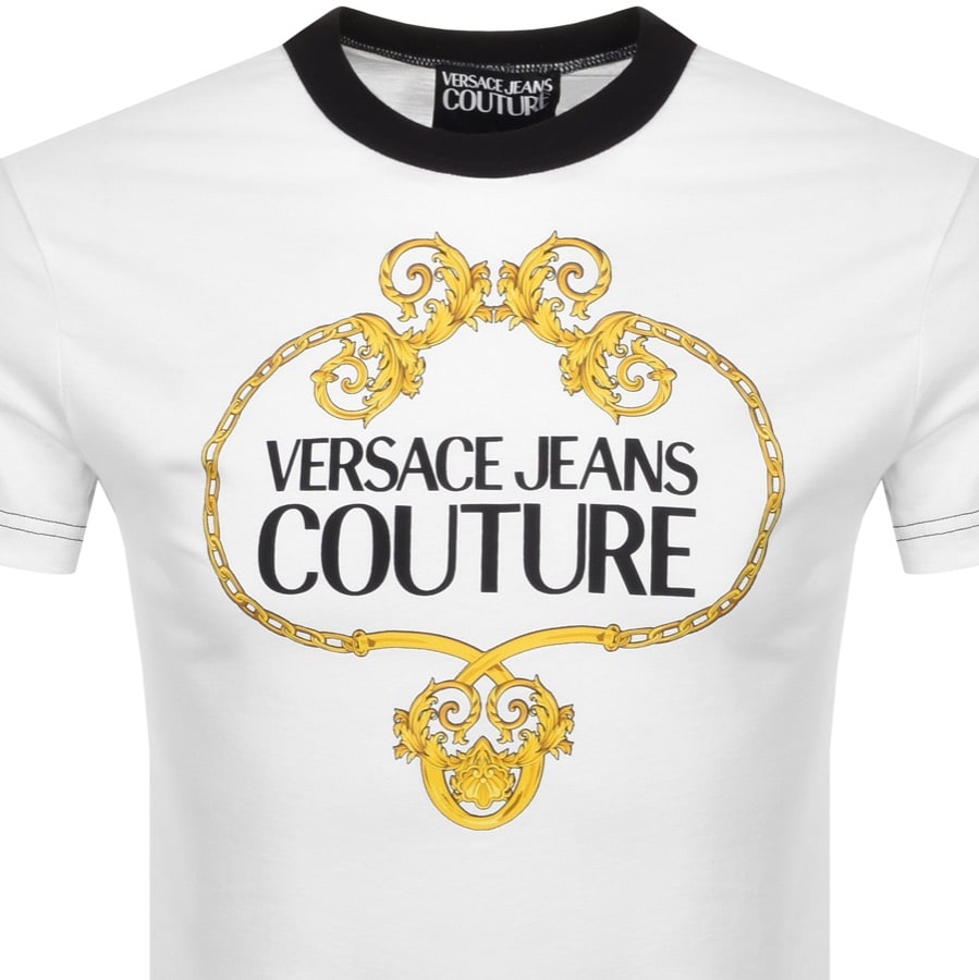 Alternative Image for ProductVersace Jeans Couture Logo T Shirt White2